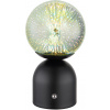 Globo Lighting Julsy stolová lampa 1x2.5 W čierna 21006SS
