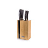 G21 Sada nožov G21 Gourmet Rustic 5 ks + bambusový blok 6002237