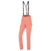 Dámske teplé softshellové nohavice Husky Kixes L light orange L