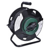 SOLIGHT Káblový bubon PB31, IP44, 1 zásuvka, H05RR-F3 x 1,5 mm2, 50 m