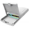 MIKROTIK RouterBOARD RB960PGS-PB PowerBox Pro, 5xGLAN (4x PoE-OUT), Outdoor, nap. adaptér, ROS L4, mont.set