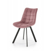 Halmar Jídelní židle K332, růžová Velvet