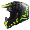MX703 X-FORCE CARBON-06 BARRIER off-road helma zelená