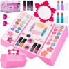 KUFRÍK NA MAKE-UP KOZMETICKÁ SADA PRE DETI KOZMETIKA NA MAĽOVANIE