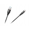 Kábel Rebel USB - USB typ C 1 m čierny