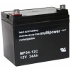 Pb akumulátor MULTIPOWER 12 V/34,0 Ah