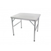 Kempingový skladací prenosný stôl CAMP ALU SEDCO 90x60x70 cm bílá