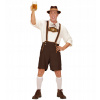 Kostým bavorského oktoberfestu, hnedá bavorská S