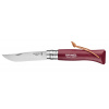 Opinel VRI N ° 08 nôž Trekking, burgundy, 8,5 cm 002213