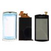 Přední kryt Sony Ericsson U8i Vivaz Pro White bílý LCD dotyková deska