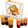 Grab&Go - 6 x bubble tea guličky kiwi, makakuja + sirup z mangovej čerešne