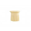 TENTino Elastický obrus SKIRTING na kaviarenský nízky stôl 80 cm VIAC FARIEB Farba obrusu: ŠAMPAŇ / CHAMPAGNE