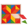 Bigjigs Toys Dřevěná mozaika barevná