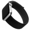 Remienok FIXED Nylon Strap na Apple Watch 42 mm/44 mm čierny FIXNST-434-BK
