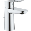 GROHE BauLoop páková umývadlová batéria s odtokovou súpravou s tiahlom, výška výtoku 90 mm, chróm, 23803000