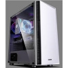 Zalman skříň R2 White / Middle tower / ATX / 1x120mm RGB fan / USB 3.0 / USB 2.0 / tvrzené sklo