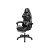 Kreslo herné KRUGER & MATZ WARRIOR GX-150 čierno-šedé