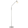 Just Light Karo stojaca lampa 1x40 W biela-oceľ 11956-55