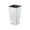 Prosperplast kvetináč Furu Square bielý 29,5 cm