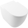 VILLEROY & BOCH Subway 3.0 samostatne stojace WC s TwistFlush, s hlbokým splachovaním bez vnútorného okraja, 370 x 600 mm, Stone White, s povrchom CeramicPlus, 4671T0RW