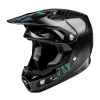 FLY RACING prilba FORMULA S CARBON, FLY RACING - USA (čierna)