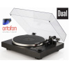Dual CS 518 + Ortofon 2M BLUE Black (Audiofilský Gramofón pre náročných poslucháčov s vstavaným vypínateľným PHONO predzosilňovačom a prenoskou 2M BLUE)