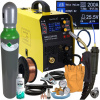 Zváračka - Poloautomotívne zváracie zariadenie Magnum Mig 224 dp Mag HRSX4V2 30-200 A Set (Migomat Mig 200 zvárač synergia pulzov hliník)