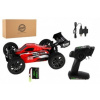 Teddies Plyšové autíčko RC Buggy Bonzai Jubatus off-road 30cm plastové červené 2,4GHz