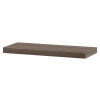 Polička nástenná 60 cm, MDF, 3D dekor dub sonoma dark, baleno v ochranej fólii - P-001 SO