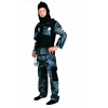 Kostým pre chlapca- Super Policeman 134 cm - maskovanie pre deti, (Policajt outfit Super 134 kostýmová polícia ST18)