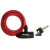 Špirálový zámok na bicykel Master Lock 8127EURDPRO - 1,8m - červený