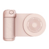AppleMix Fotografická rukoväť / diaľková spúšť pre Apple iPhone - Bluetooth - podpora MagSafe - ružová