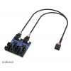 AKASA - USB 2.0 interní HUB 1-4 AK-CBUB64-30BK