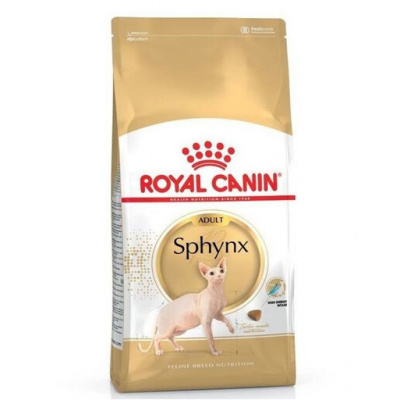 Royal Canin Sphynx Adult 2 kg - granule pro dospělé kočky plemene Sphynx
