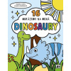 Vymaľovanky do okien Dinosaury