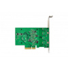 DIGITUS 4 Port RJ45 RTL8125B 2,5 GBits Server NIC