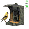 EVOLVEO StrongVision BirdFeeder, Chytré krmítko pro ptáky s kamerou a solárním panelem CAM-BF