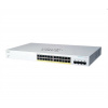 Cisco switch CBS220-24P-4G (24xGbE,4xSFP,24xPoE+,195W) - REFRESH