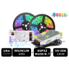 Programovateľný set RGB-IC LED pásika WS2812B SMD, IP20 | WLED.sk