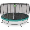 Trampolína s ochrannou sieťou Lotus Premium Exit Toys priemer 253 cm zelená