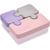 Melii Puzzle ružový/fialový/sivý