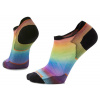 Ponožky SMARTWOOL RUN ZC PRIDE RAINBOW PRINT LOW ANKLE Uni veľkosť L
