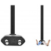 NEDIS napájecí kabel/ Euro zástrčka - otevřený/ přímý/ černý/ 3m CEGL11700BK30