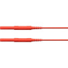 Schützinger HSPL 8568 / AWG16 / 200 / RT bezpečnostné meracie káble [zástrčka 4 mm - zástrčka 4 mm] červená 1 ks; HSPL 8568 / AWG16 / 200 / RT