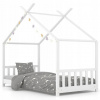 Posteľ VidaXL Home 78 x 146 cm biela
