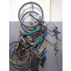 Bicykel stena závesu 50 kg čierna (Rukoväť na bicykel pre 2 bicykle / Doprava zdarma)