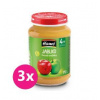 3x HAMÉ Príkrm ovocný Jablko 190 g 4+ VP-F149300