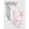 GAP Baby body, 3 ks Biela 6-12M Biela Biela