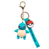 Detská kľúčenka Pokémon Squirtle s pútkom a karabínou