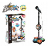 Mikrofón pre deti Kid Star Microphone - Malá hviezda na scéne - čierny